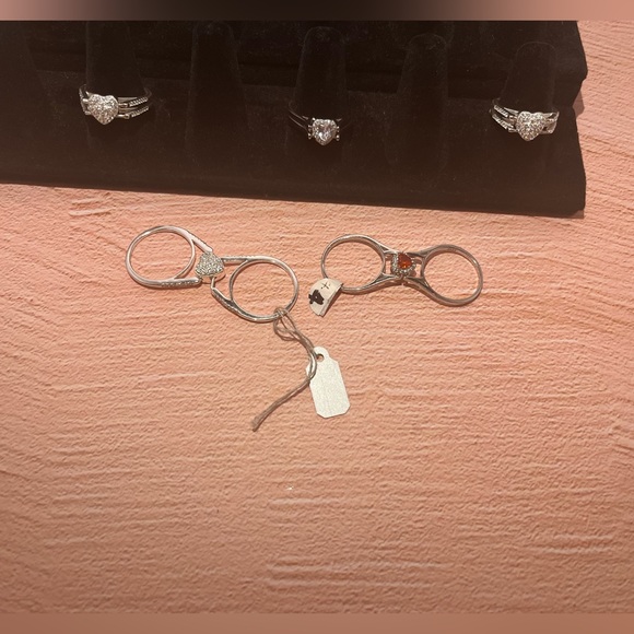 Two-Sided Rings, Silver 925 - Picture 3 of 4